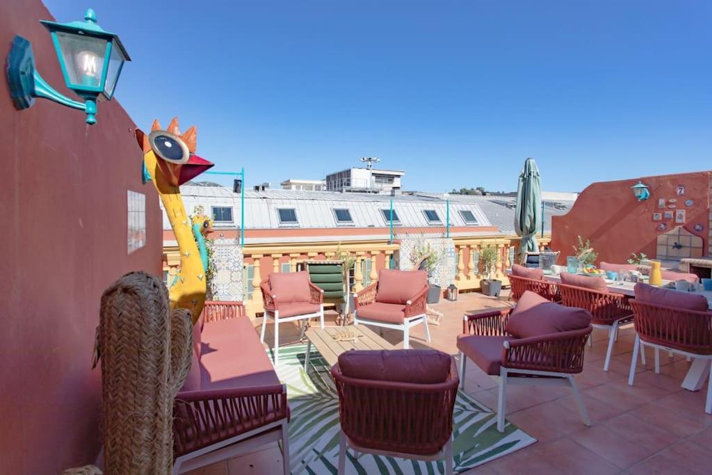 #48 Suite Jean Top Floor Terrace 5Min Walk Sea Ac Nice Extérieur photo