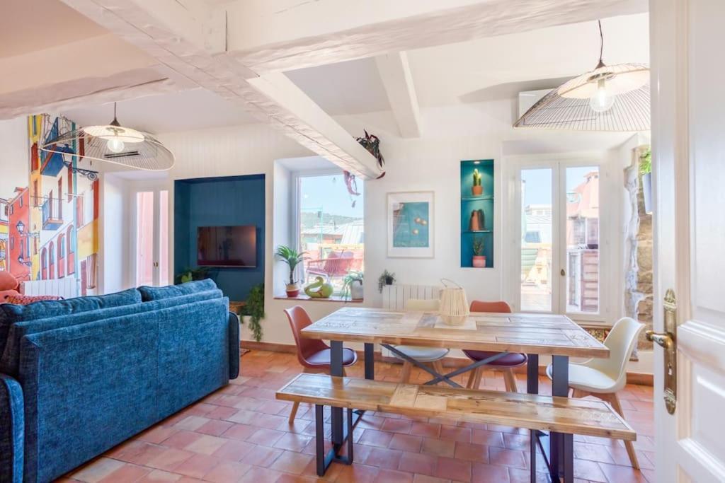 #48 Suite Jean Top Floor Terrace 5Min Walk Sea Ac Nice Extérieur photo